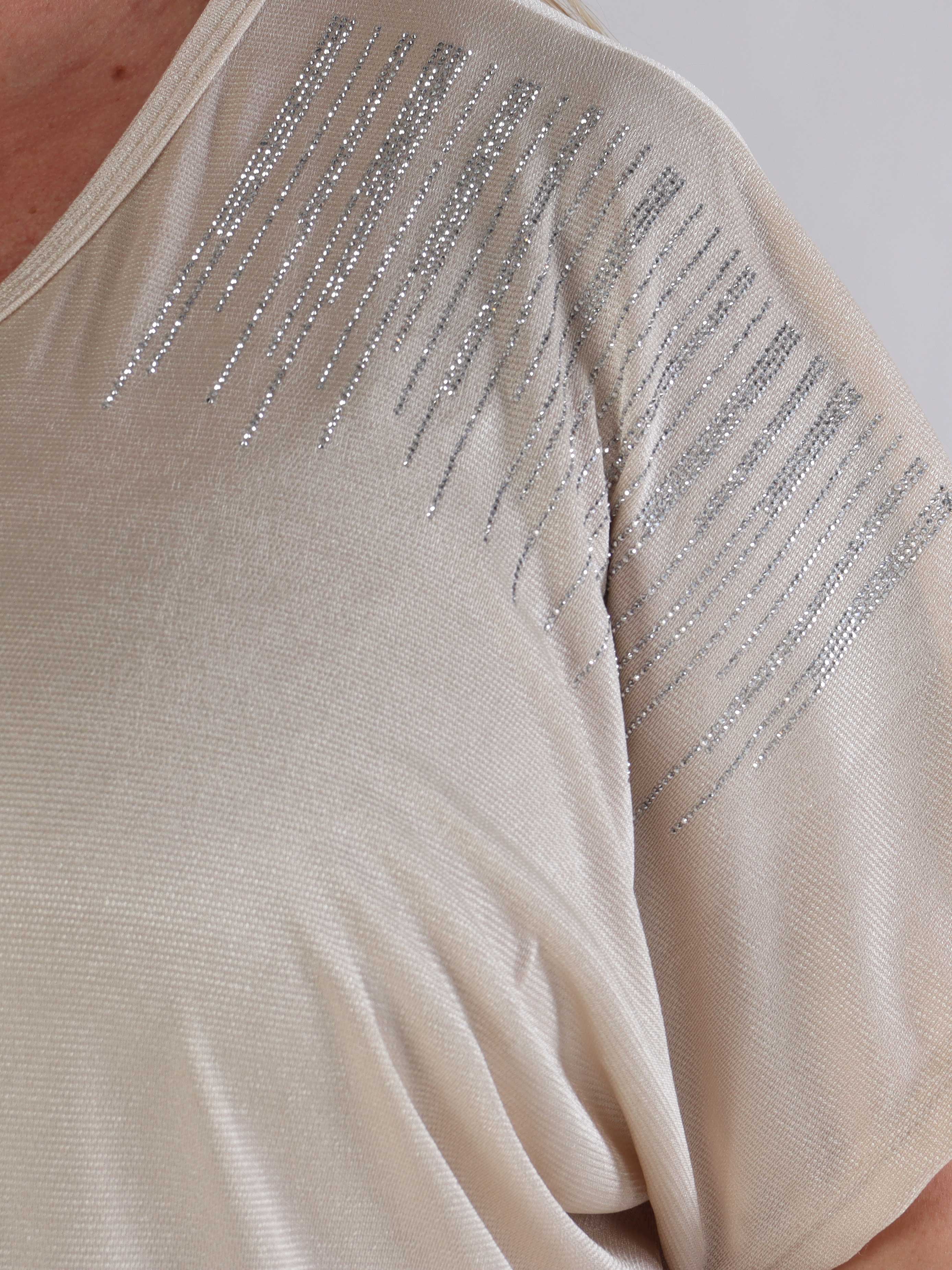 Phoebe - Viskose plus size tunikakjole similisten